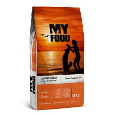 Сухий Корм Myfood Суперпреміум для дорослих собак середніх та великих порід з Лососем 12 кг