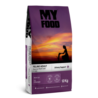 Сухой Корм Myfood Суперпремиум для взрослых привередливых кошек с Курицей 12 кг от Myfood