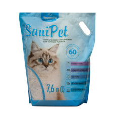 Наполнитель силикагелевого туалета для кошек Природа Sani Pet 7,6 л