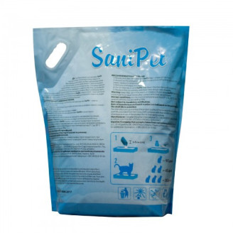 Купити Наповнювач Sani Pet для котячих туалетів силікагелевий, 10 л від Природа — Силікагелеві наповнювачі | Zooprostir