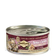 Вологий корм Carnilove Turkey and Salmon for Kittens 100г для кошенят з індичкою і лососем