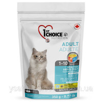 1st Choice Healthy Skin&Coat Adult 5.44 кг корм для котов, для здоровой кожи и шерсти с лососем