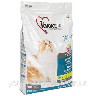 Купити 1st Choice Urinary Health 5.44 кг корм для котів схильних до сечокам'яної хвороби від 1st Choice — 1st Choice | Zooprostir